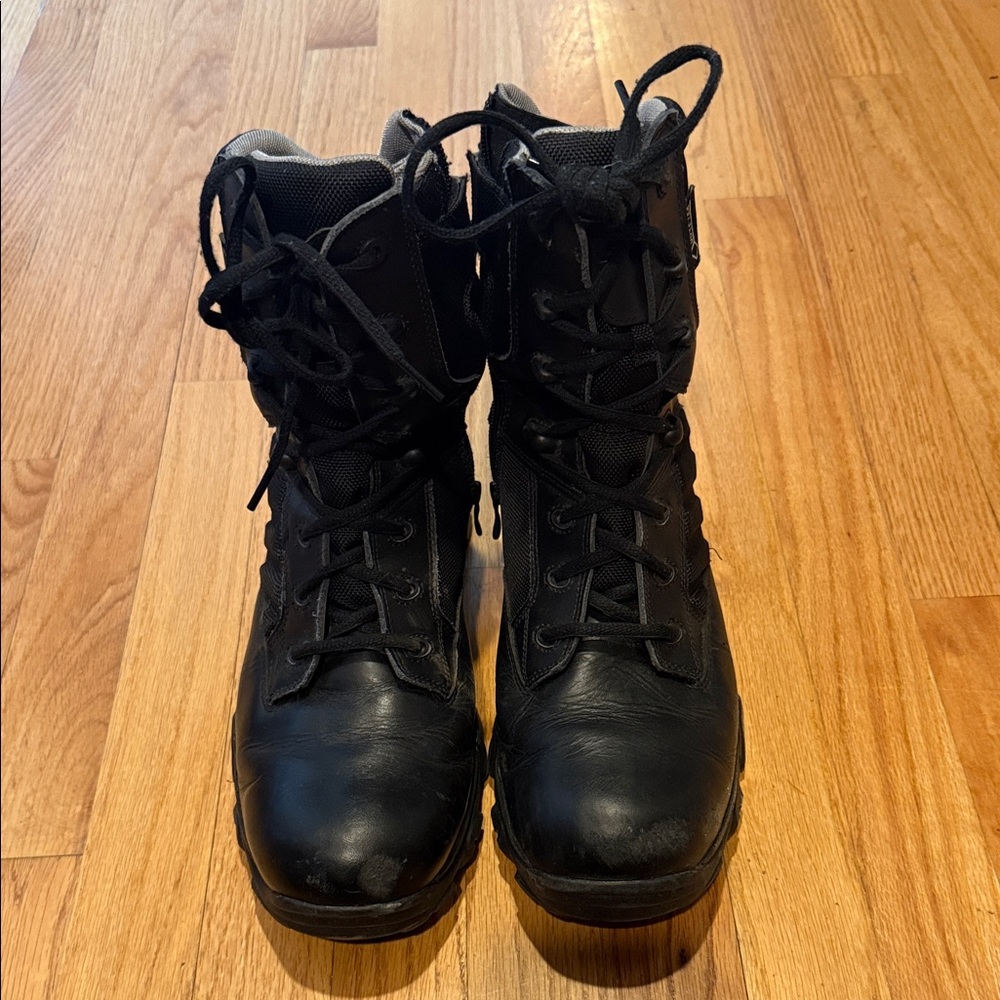 Bates Black Men's Lace-Up Boots